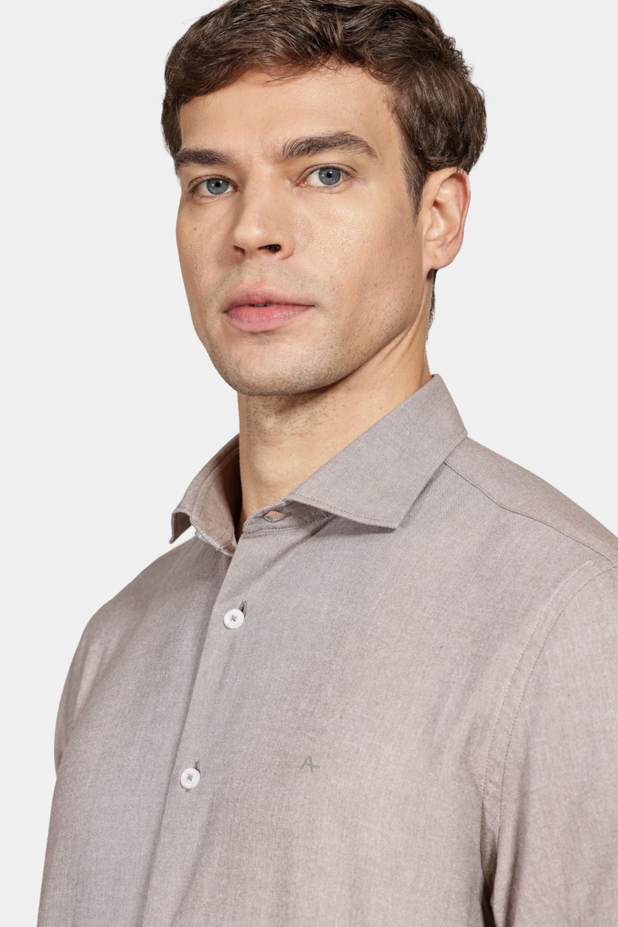 Camisa Regular Nature Line Natural — foto 3 de 6