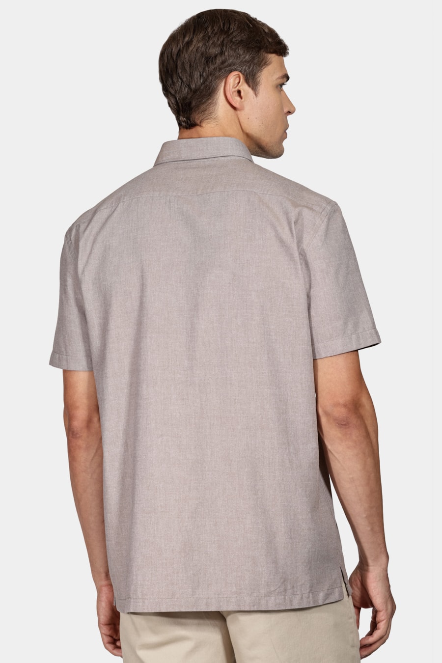 Camisa Regular Nature Line Natural — foto 4 de 6