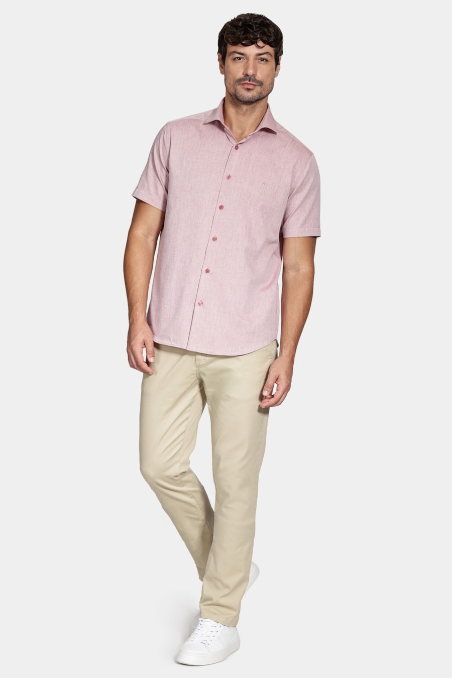 Camisa Regular Nature Line Tijolo — foto 2 de 6