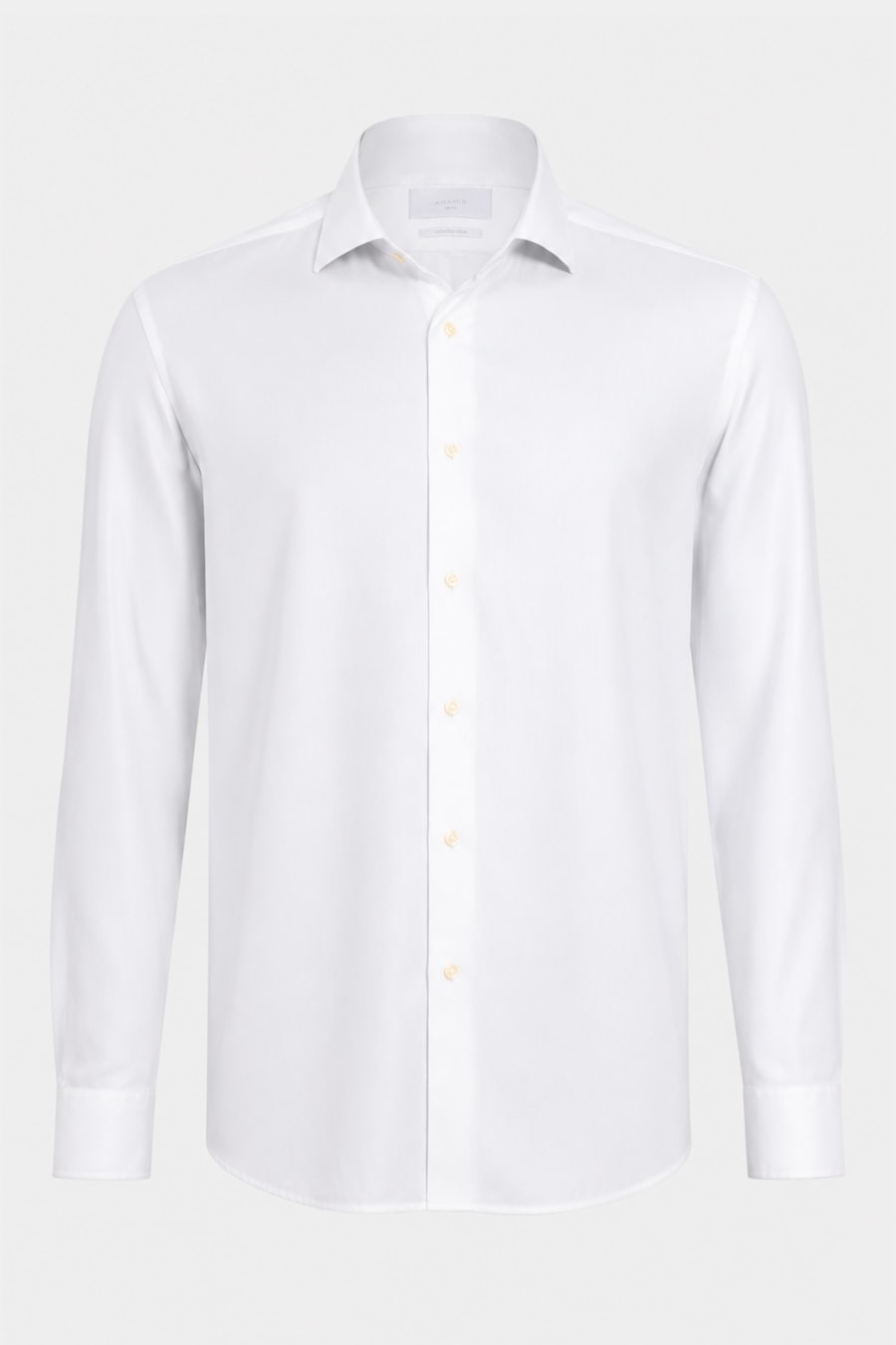Camisa Regular Social Seda Wrinkle Free Branco — foto 5 de 6