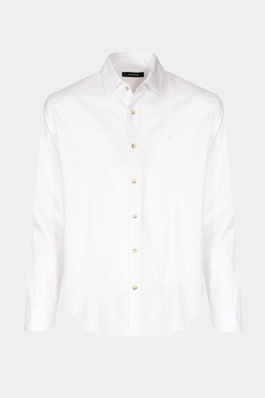 Camisa Regular Textura Horizontal Off White — foto 6 de 6
