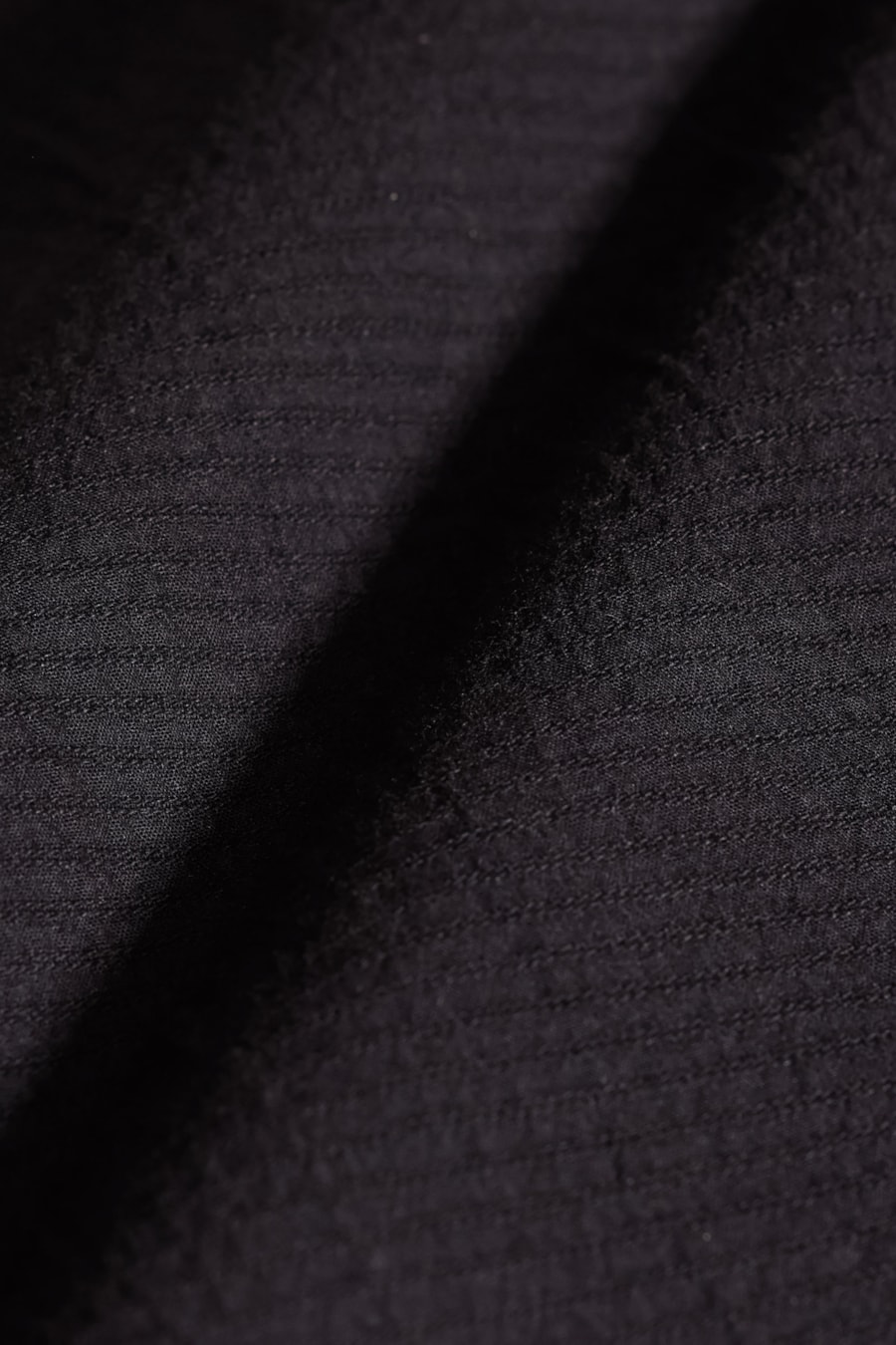 Camisa Regular Textura Horizontal Preto — foto 6 de 6