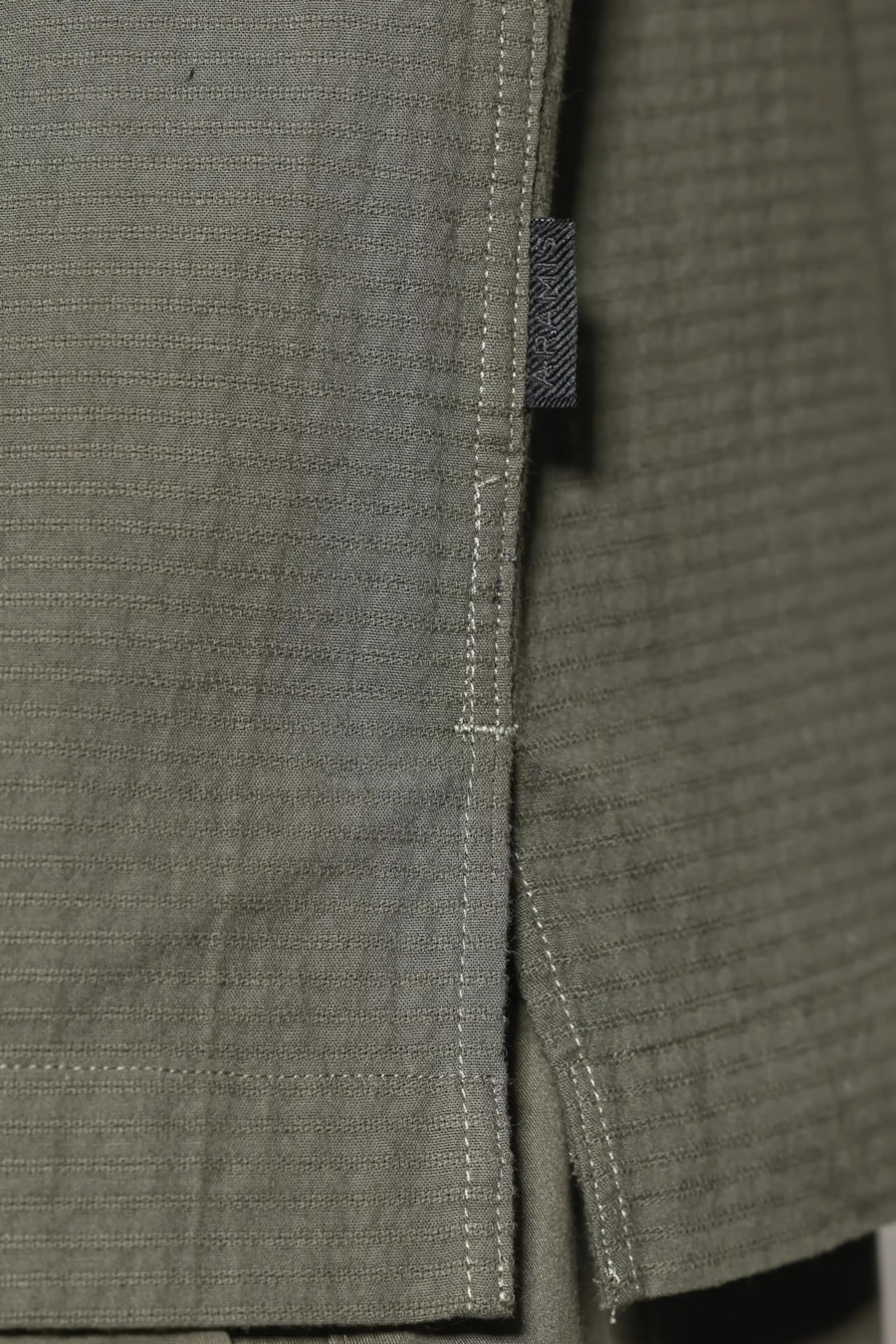 Camisa Regular Textura Horizontal Verde — foto 4 de 7