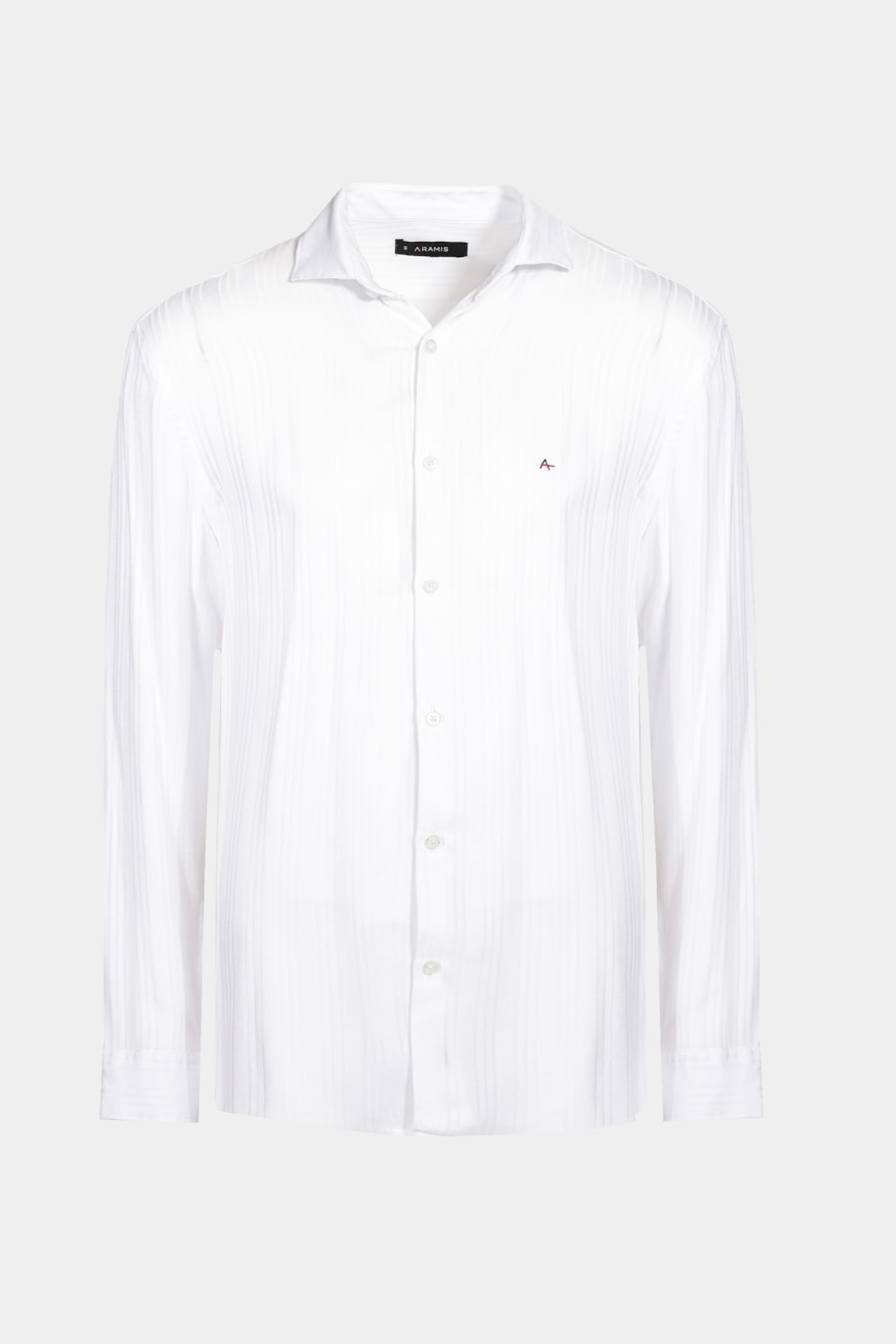 Camisa Regular Viscose Maquinetada Branco — foto 6 de 6