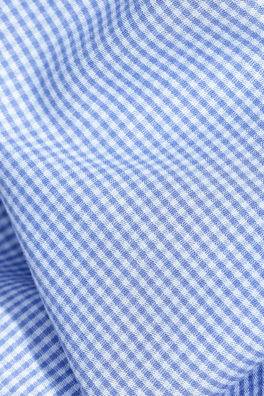 Camisa Regular Xadrez Damero Azul/Azul Claro — foto 5 de 5