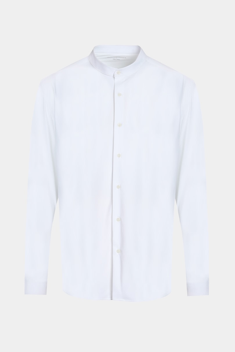 Camisa Sanforized Joel Jota Manga Longa Branco