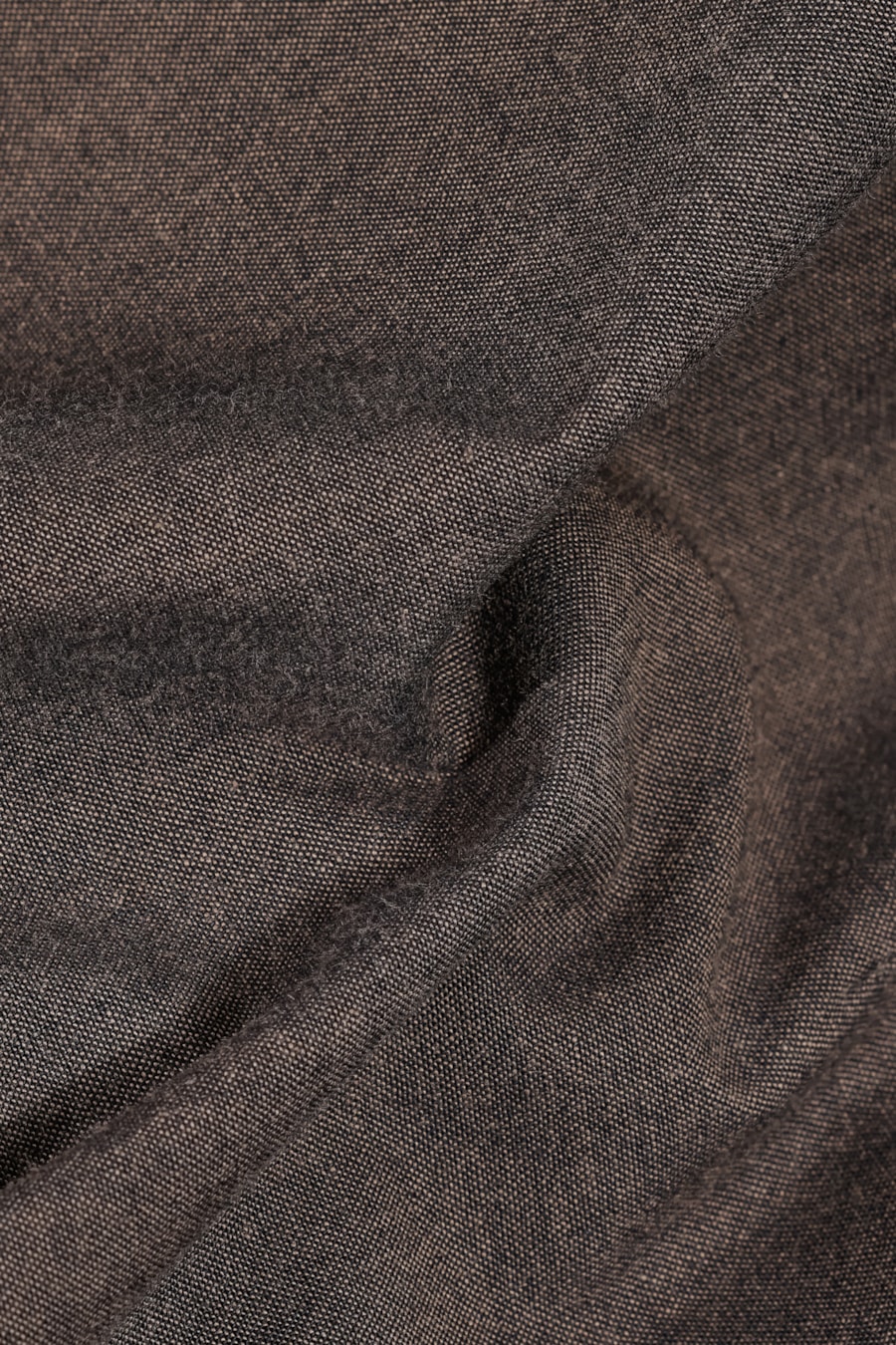 Camisa Slim Actually Liso Marrom — foto 5 de 6