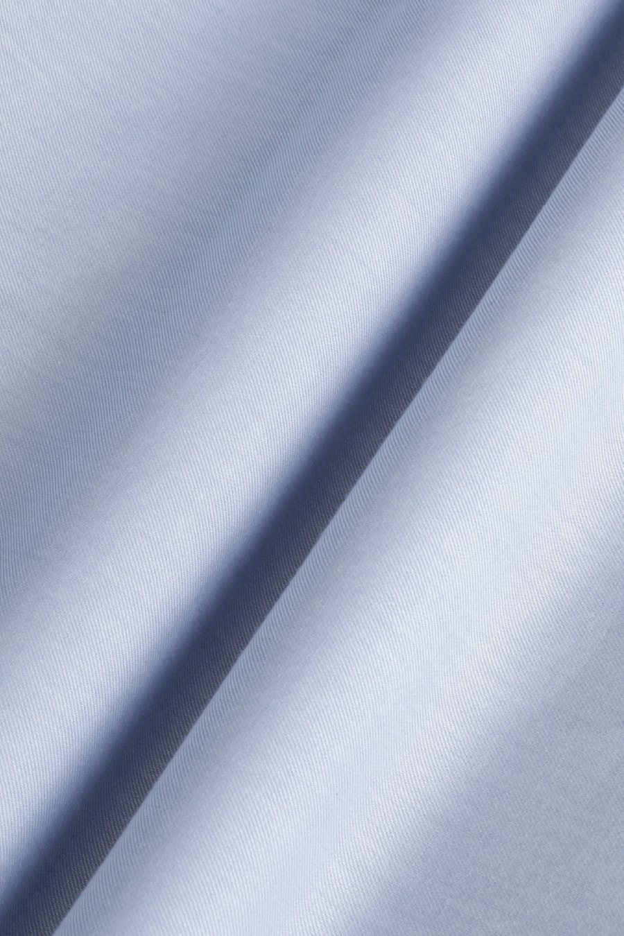 Camisa Slim Algodão Tricoline Manga Longa Azul Claro — foto 6 de 6