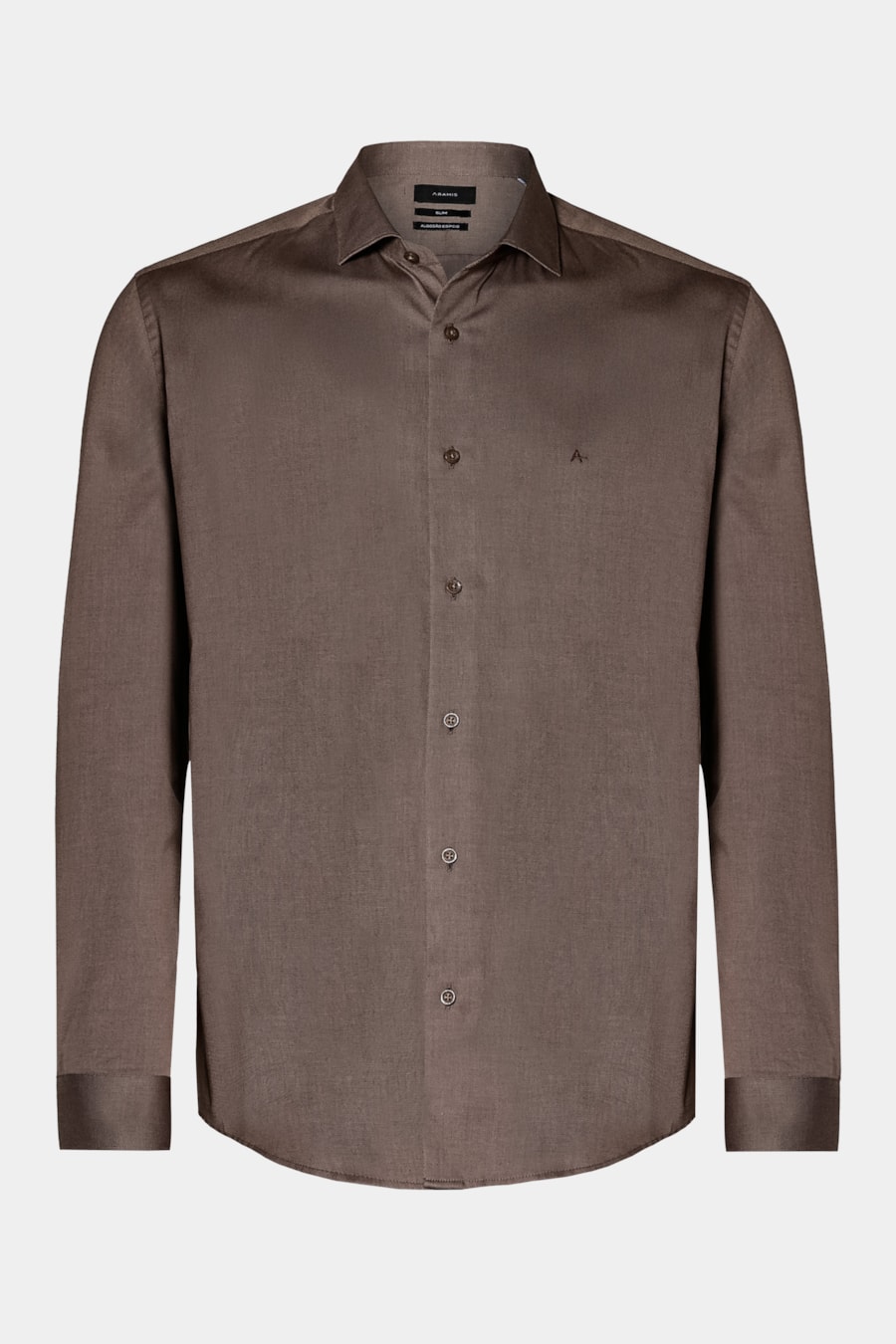 Camisa Slim Fio 50 Egipcio Petronas Castor — foto 5 de 5