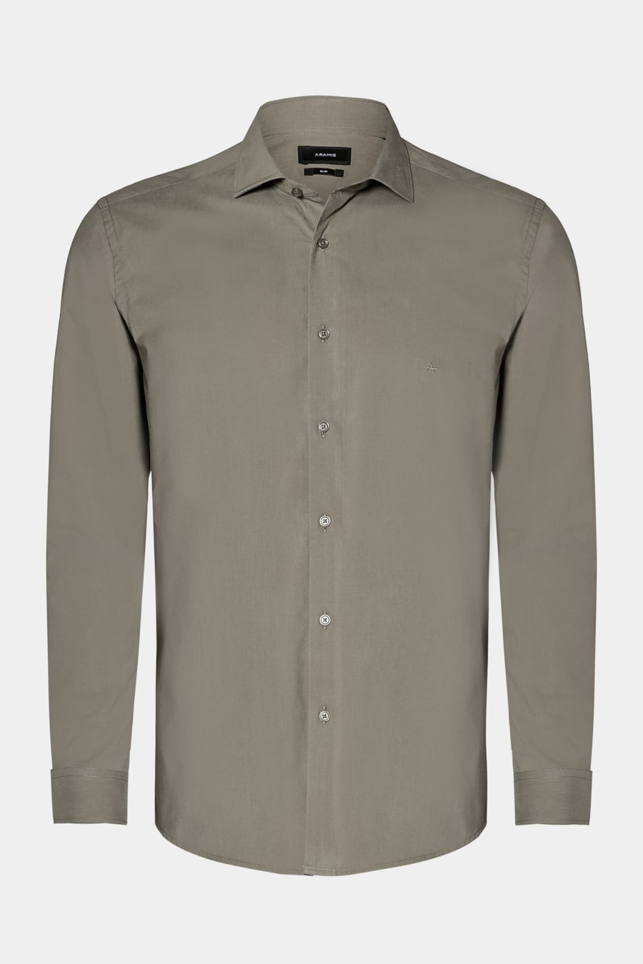 Camisa Slim Lisa Fio 60 Carbon Touch Verde — foto 1 de 2