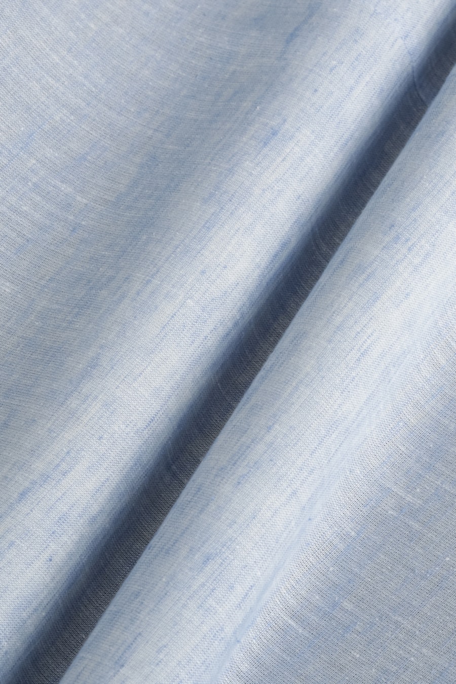 Camisa Slim Manga Longa Linen Azul — foto 6 de 6