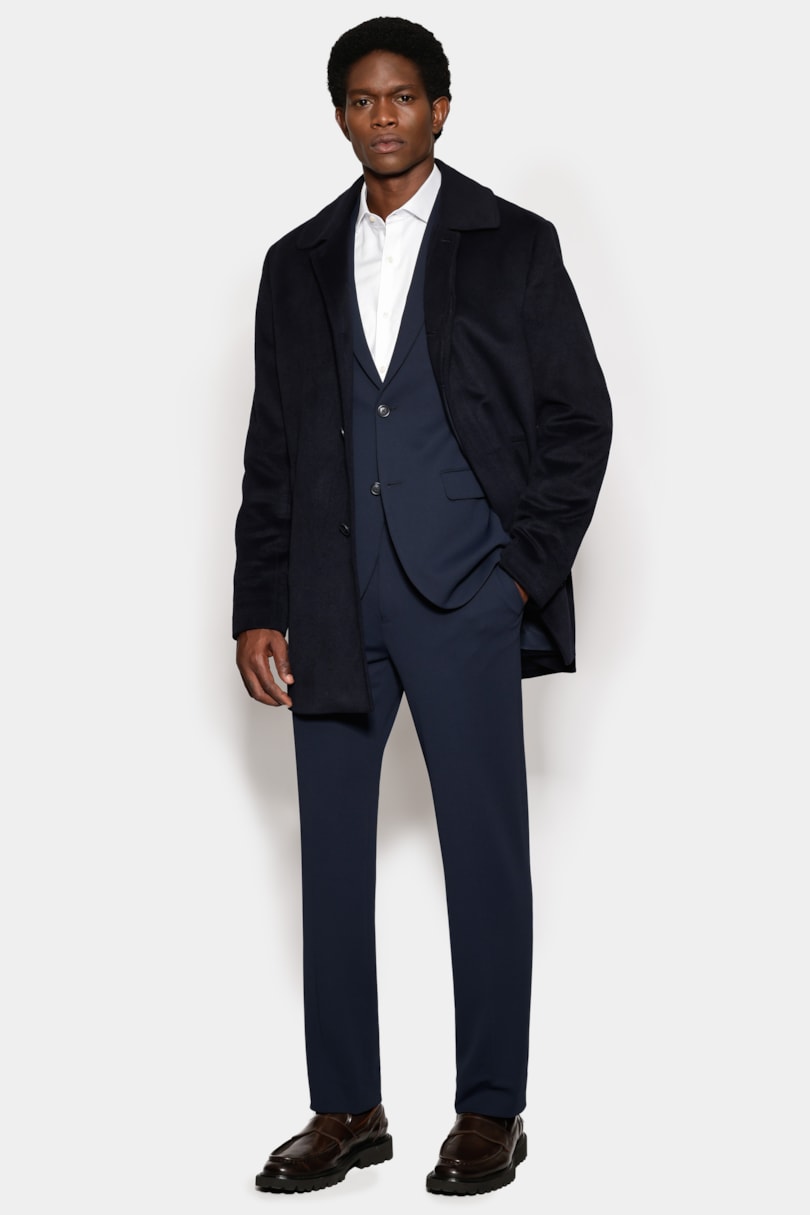 Camisa Slim Maquineta Stretch Branco