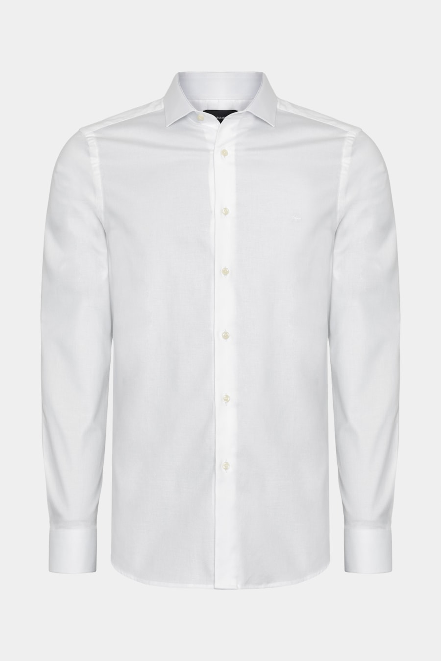 Camisa Slim Maquineta Stretch Branco — foto 5 de 6
