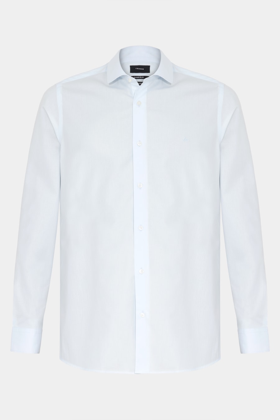 Camisa Slim Social Com Elastano Azul Claro — foto 5 de 6