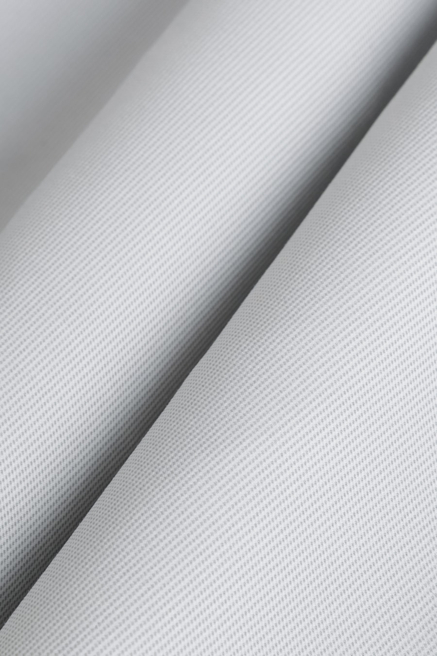 Camisa Slim Tech Flex Falso Liso Branco C/Cinza — foto 6 de 6
