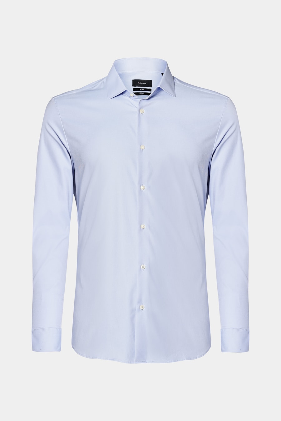 Camisa Slim Tech Flex  Sarja Azul — foto 5 de 6