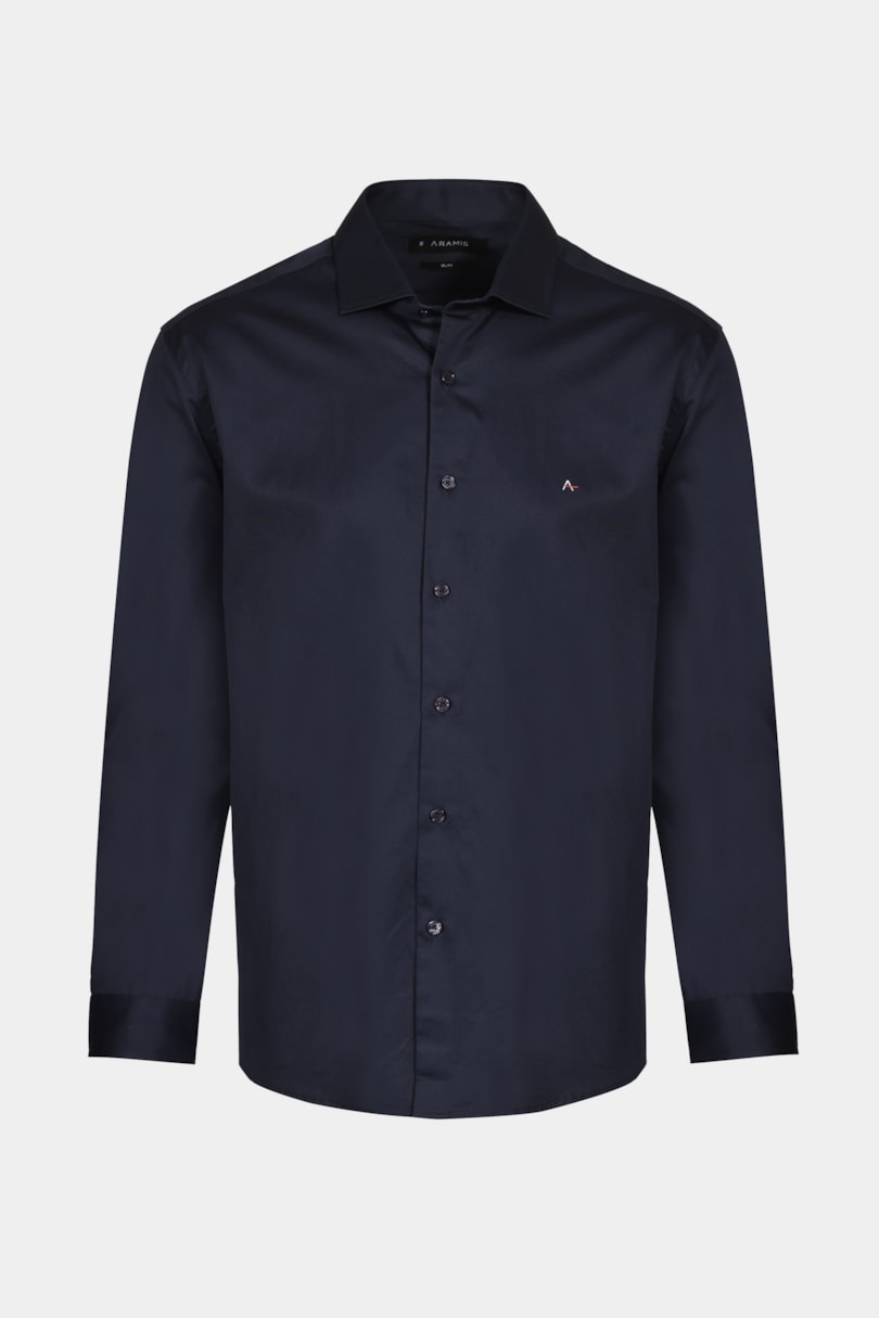 Camisa Slim Tricoline Lisa Marinho