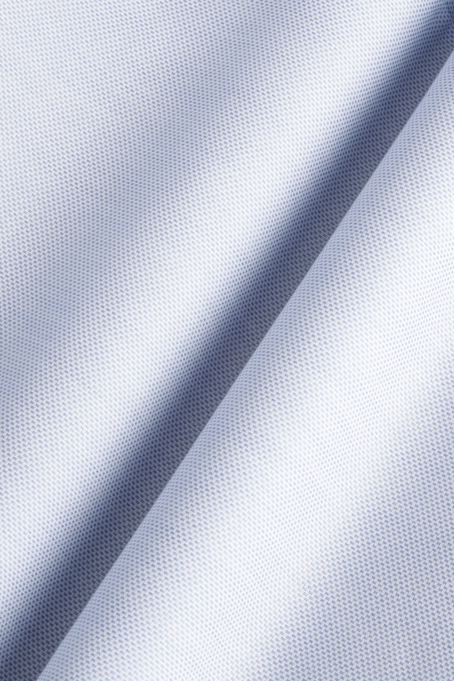 Camisa Slim Tricoline Maquinetada Manga Longa Azul Claro — foto 6 de 6