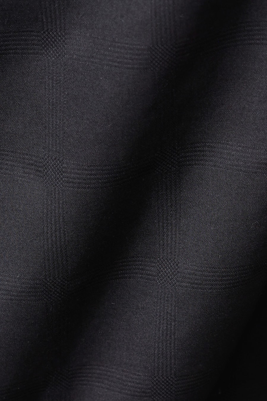 Camisa Slim Tricoline Maquinetada Xadrez Preto — foto 6 de 6
