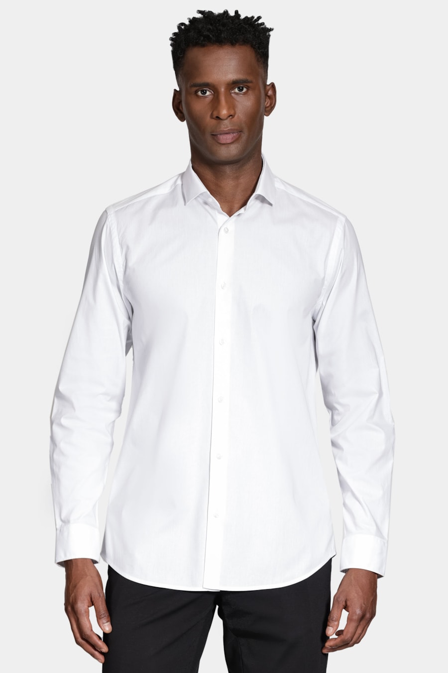 Camisa Social Manga Longa Slim Branco — foto 1 de 6