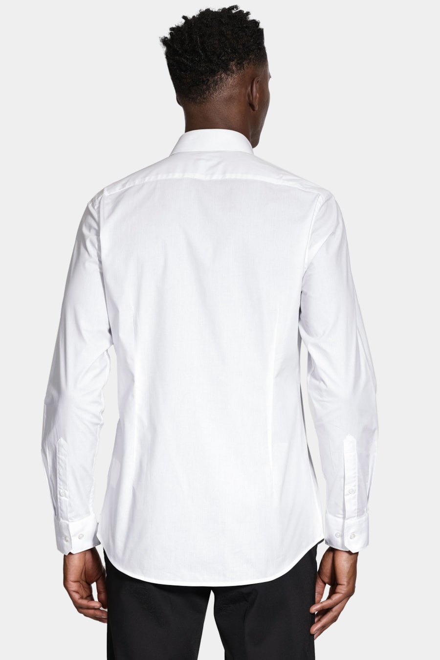 Camisa Social Manga Longa Slim Branco — foto 4 de 6