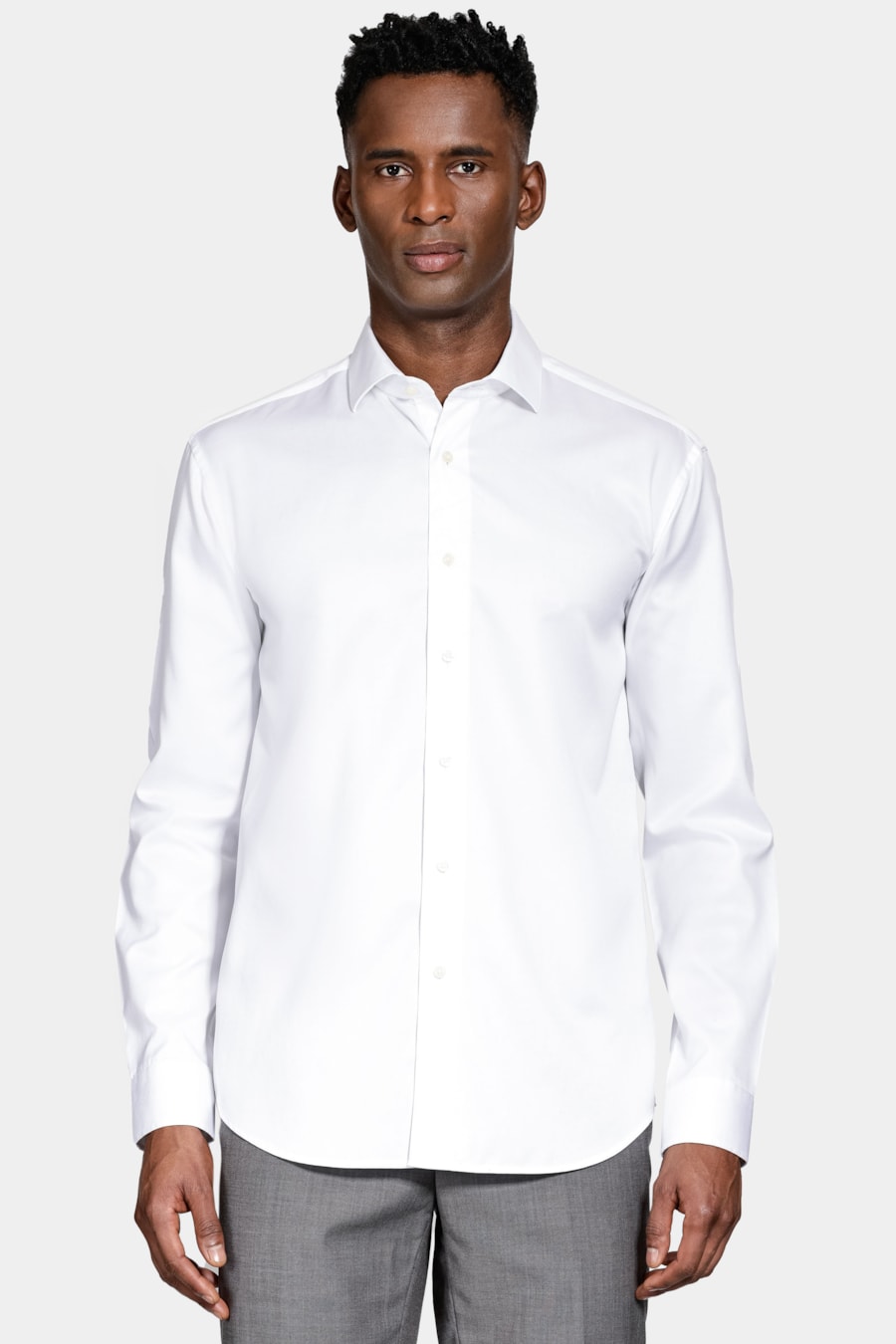 Camisa Social Manga Longa Wrinkle Free Branco — foto 1 de 6