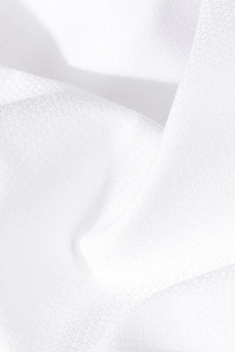 Camisa Social Regular Tricoline Maquinetado Branco — foto 6 de 6