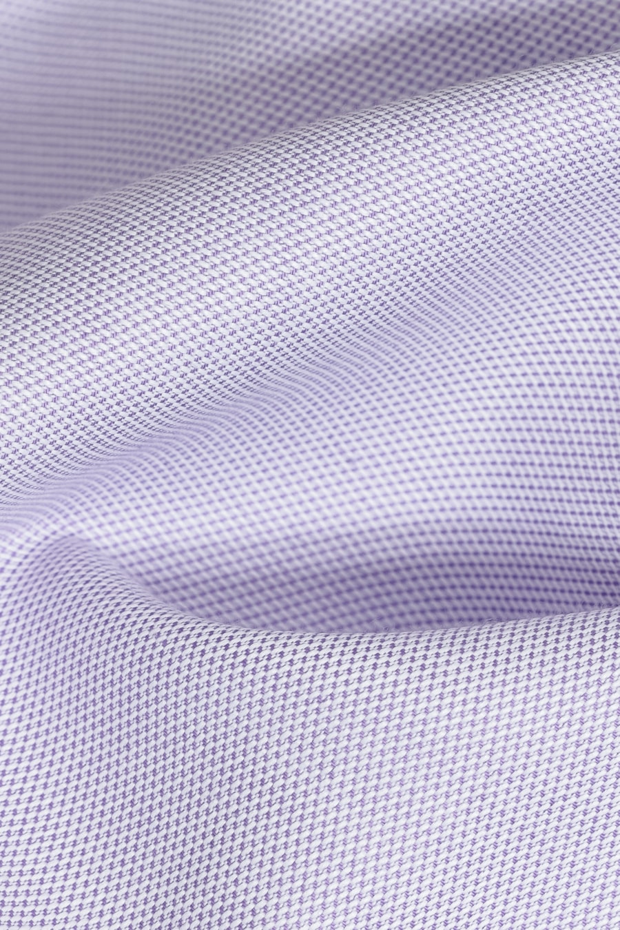 Camisa Social Slim Maquinetada Mista (Não Ativar) Lilás — foto 5 de 6