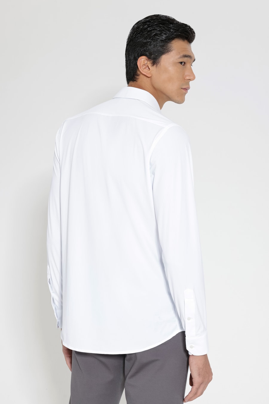 Camisa Tech Stretch Manga Longa Missão Impossível Branco — foto 5 de 6
