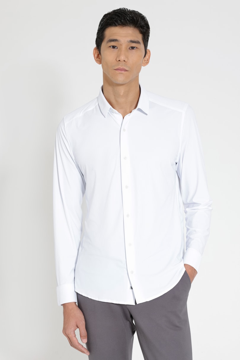 Camisa Tech Stretch Manga Longa Missão Impossível Branco