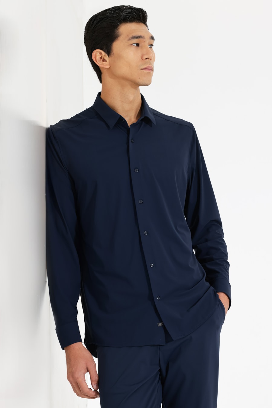 Camisa Tech Stretch Manga Longa Missão Impossível Marinho — foto 1 de 6