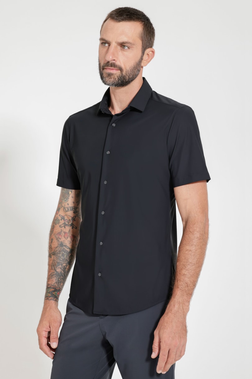 Camisa Urban Fresh Manga Curta Preto