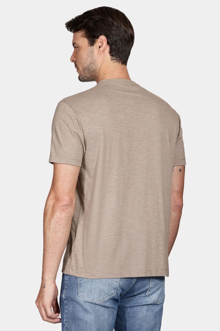 Camiseta 1/2 Malha Fil a Fil Castor — foto 4 de 5