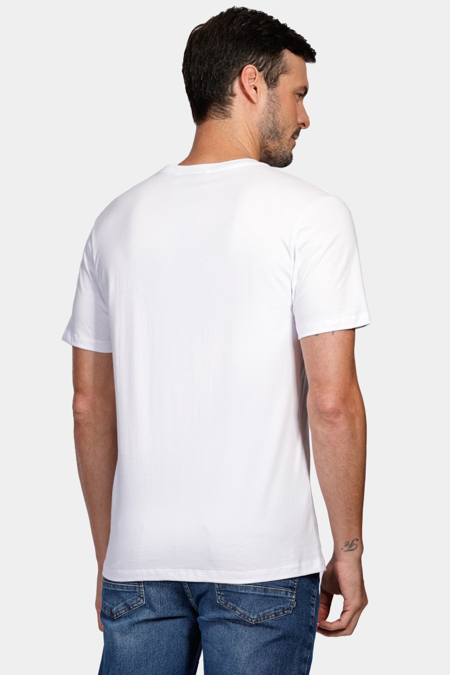 Camiseta a Lírio Pixels Branco — foto 4 de 4