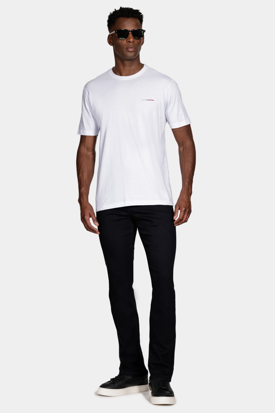Camiseta Algodão Manga Curta Aramis 95 Branco — foto 2 de 5