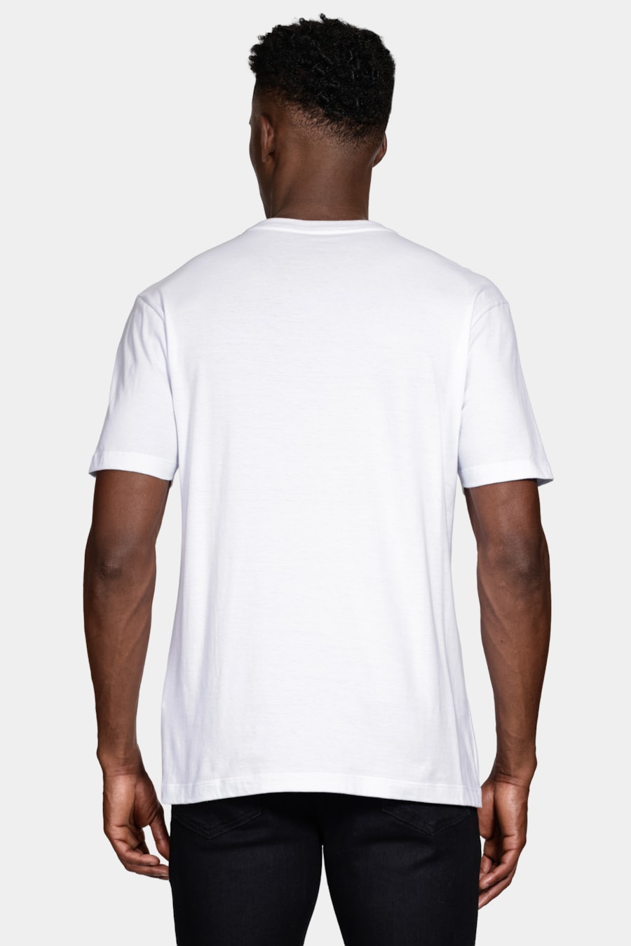 Camiseta Algodão Manga Curta Aramis 95 Branco — foto 4 de 5