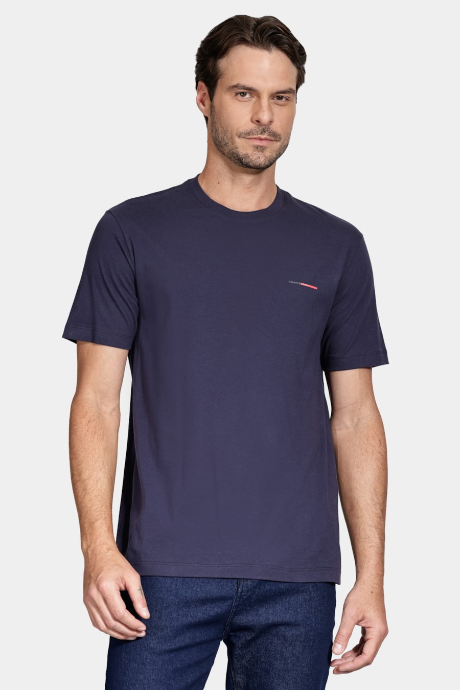Camiseta Algodão Manga Curta Aramis 95 Navy — foto 1 de 5