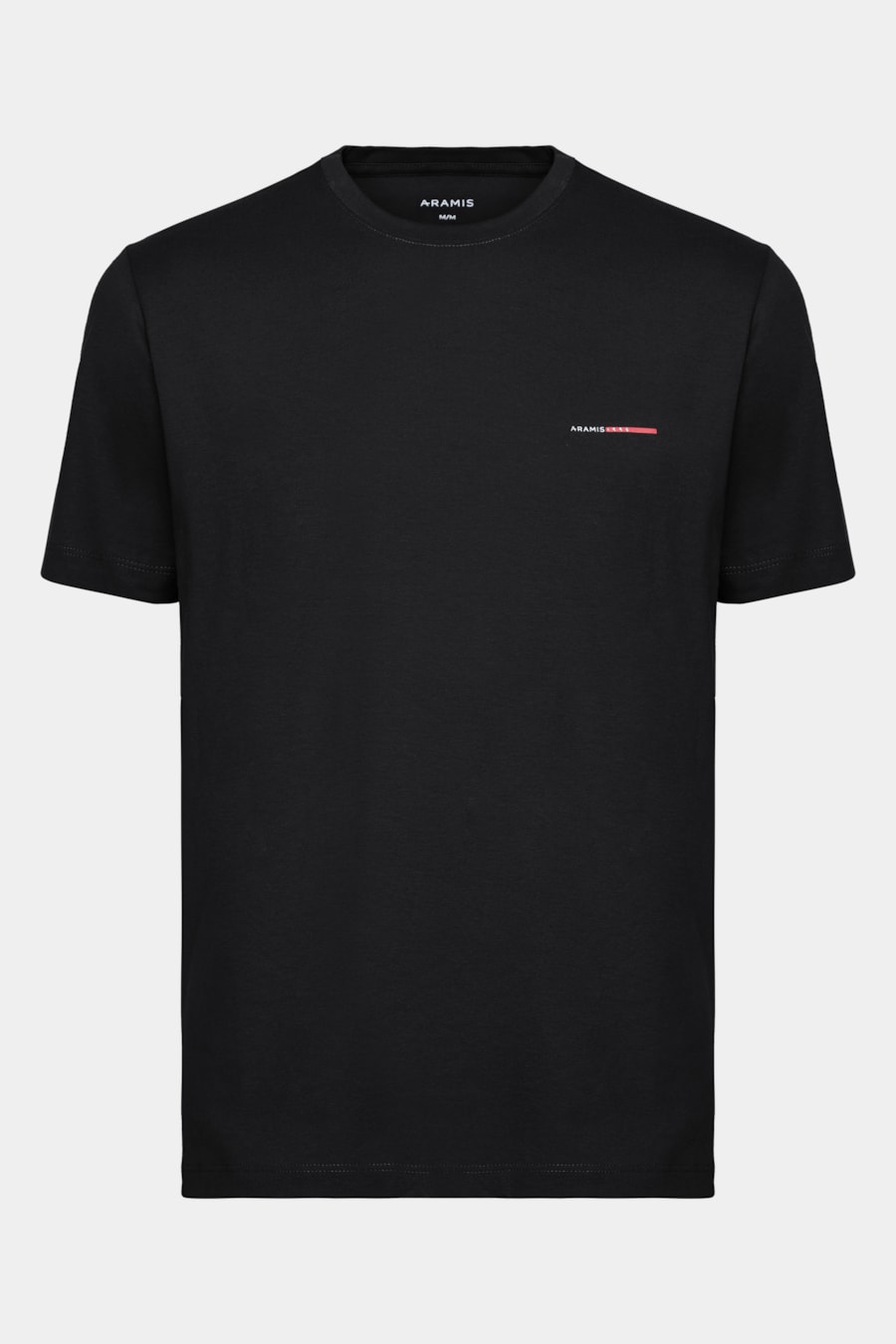 Camiseta Algodão Manga Curta Aramis 95 Preto — foto 5 de 5