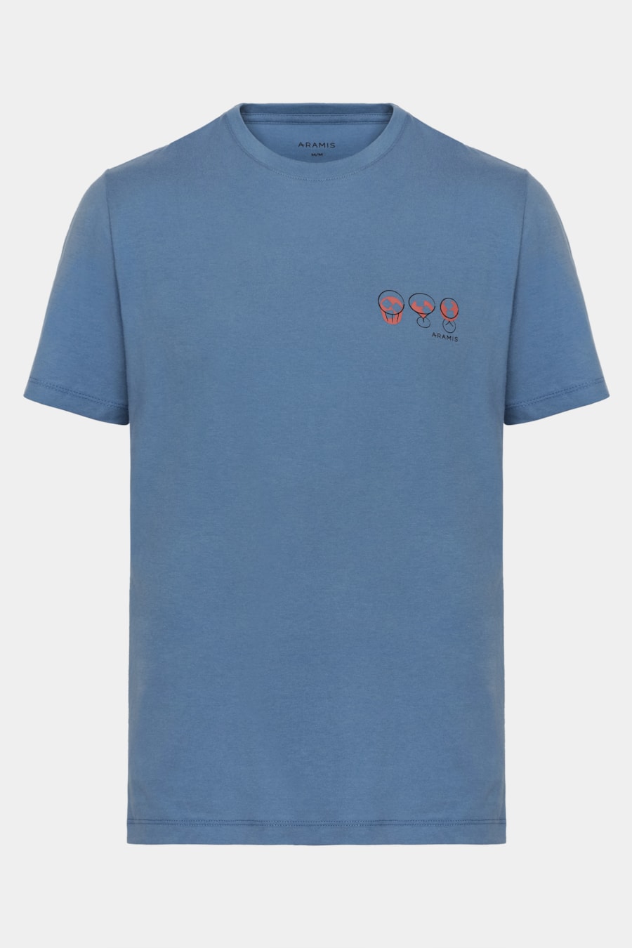 Camiseta Algodão Manga Curta Coquetel Indigo 116