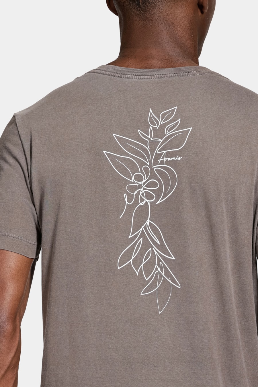 Camiseta Algodão Manga Curta Estonada Cafe 116 — foto 4 de 7