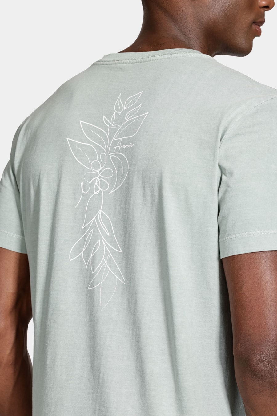 Camiseta Algodão Manga Curta Estonada Menta 116 — foto 4 de 7