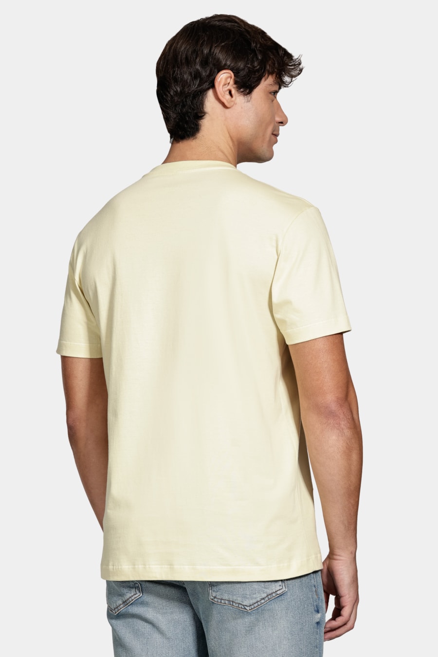 Camiseta Algodão Manga Curta Geometrica Citrico 116 — foto 4 de 5