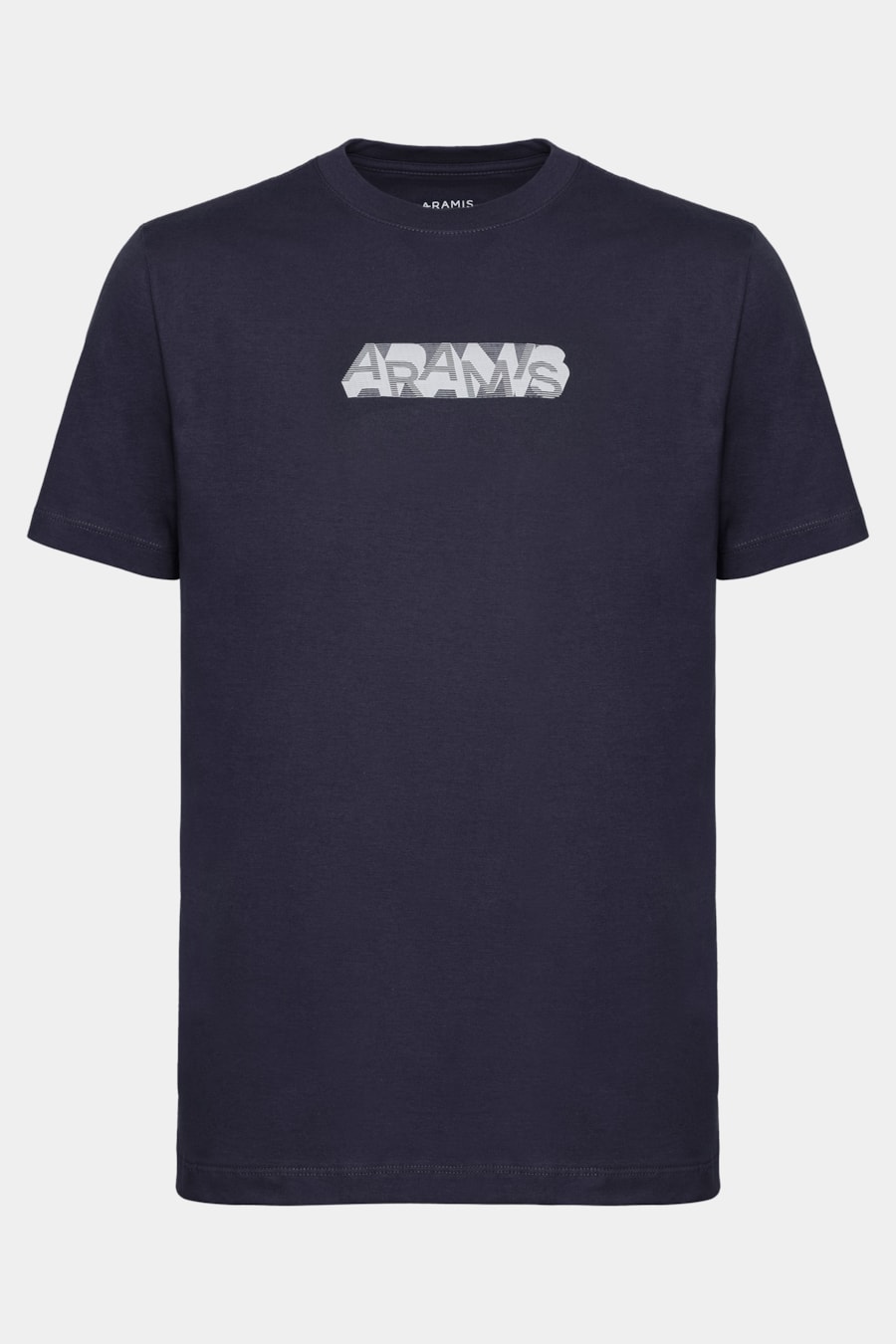 Camiseta Algodão Manga Curta Geometrica Navy — foto 5 de 5