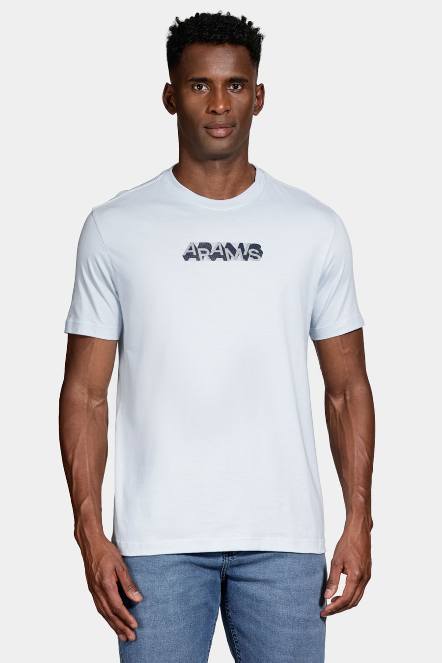 Camiseta Algodão Manga Curta Geometrica Topazio 116 — foto 1 de 5