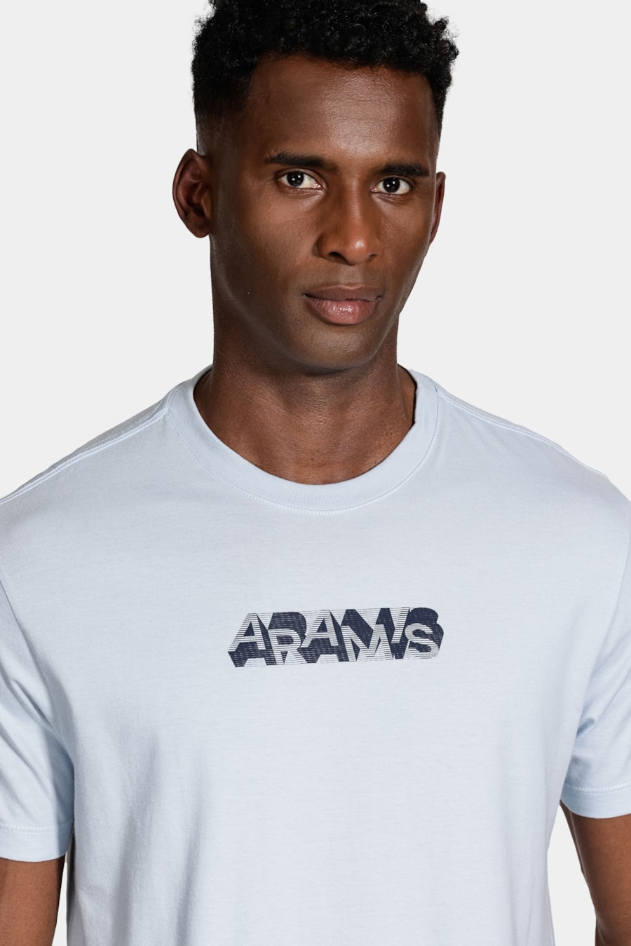Camiseta Algodão Manga Curta Geometrica Topazio 116 — foto 3 de 5