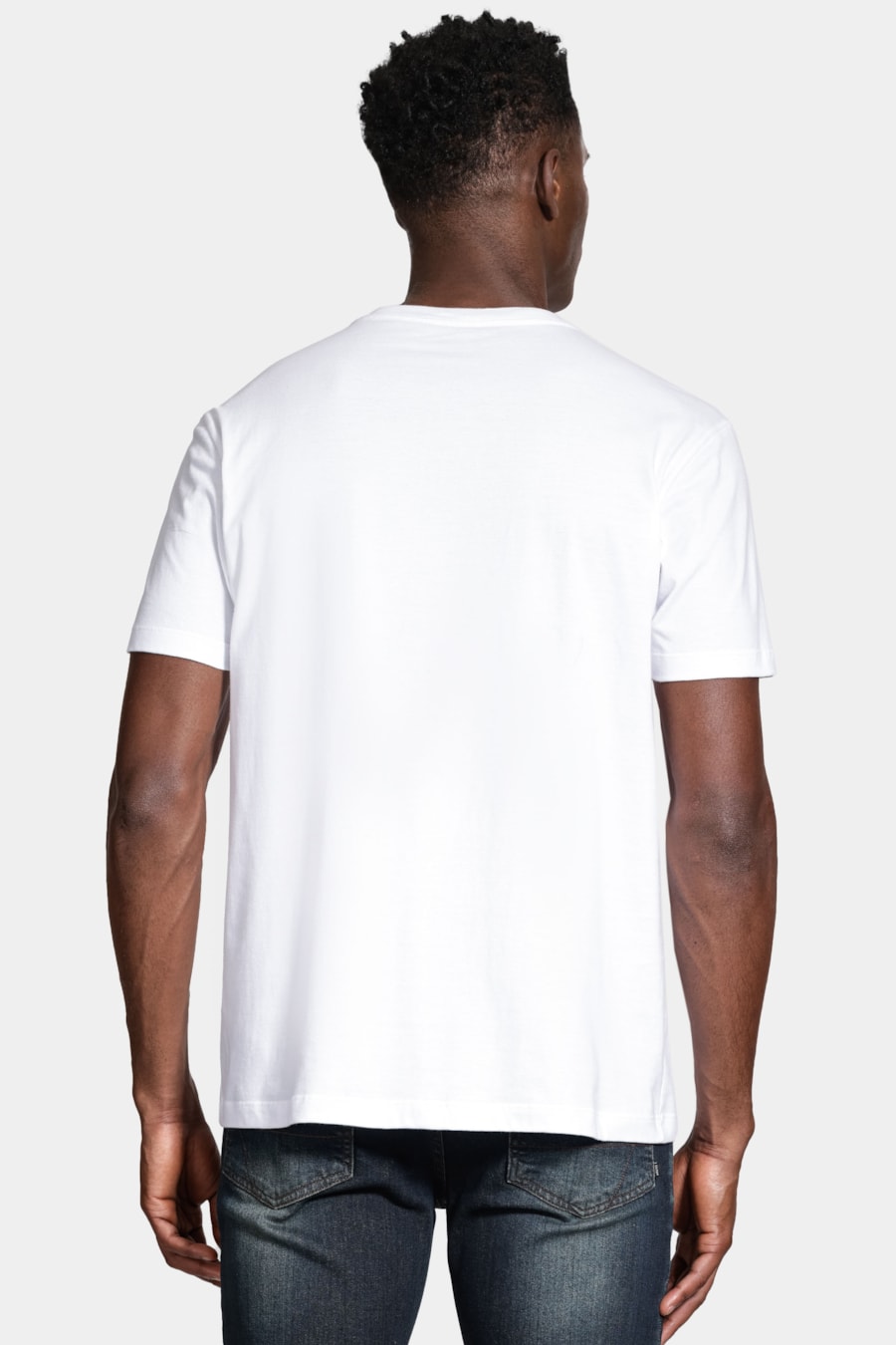 Camiseta Algodão Manga Curta Icon Branco — foto 4 de 5