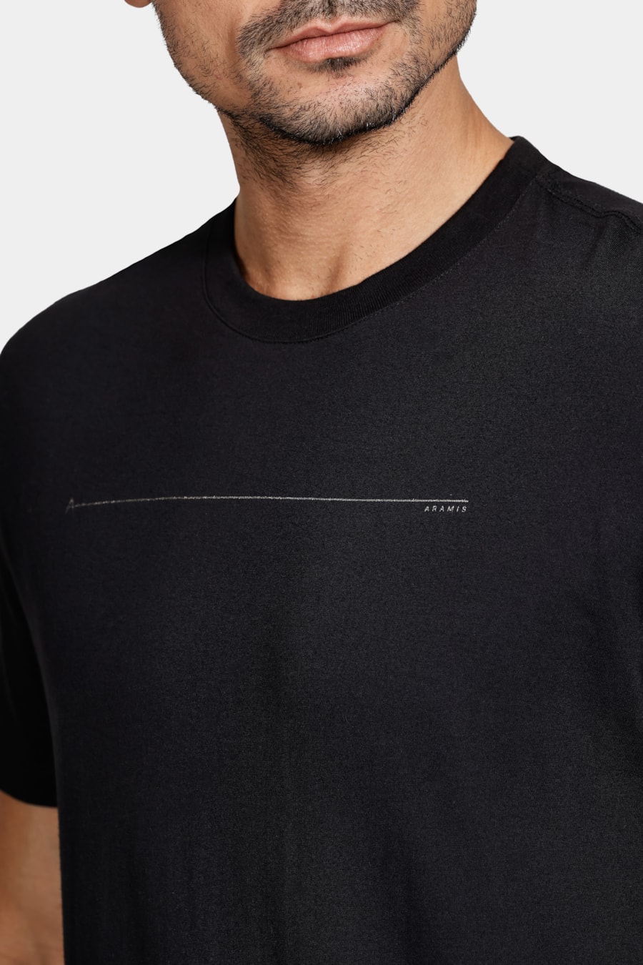 Camiseta Algodão Manga Curta Icon Preto — foto 3 de 5