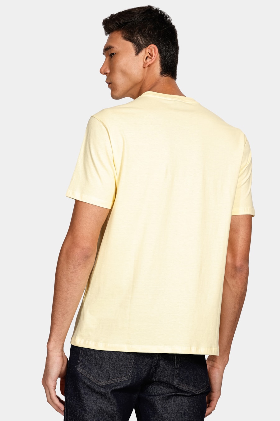 Camiseta Aramis Barcode 2 Amarelo Dente Leão — foto 4 de 4