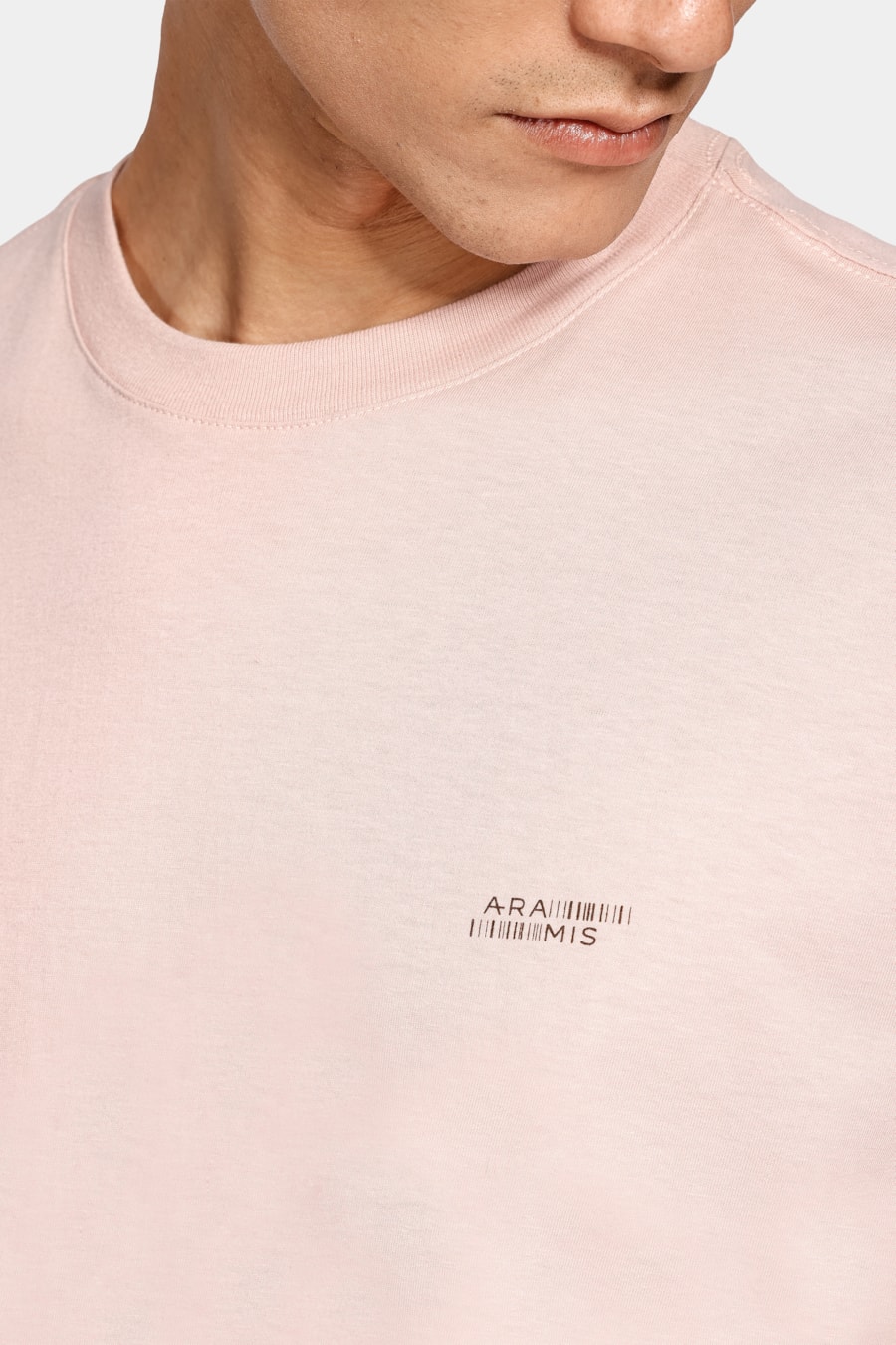 Camiseta Aramis Barcode 2 Rosa Seco — foto 3 de 4