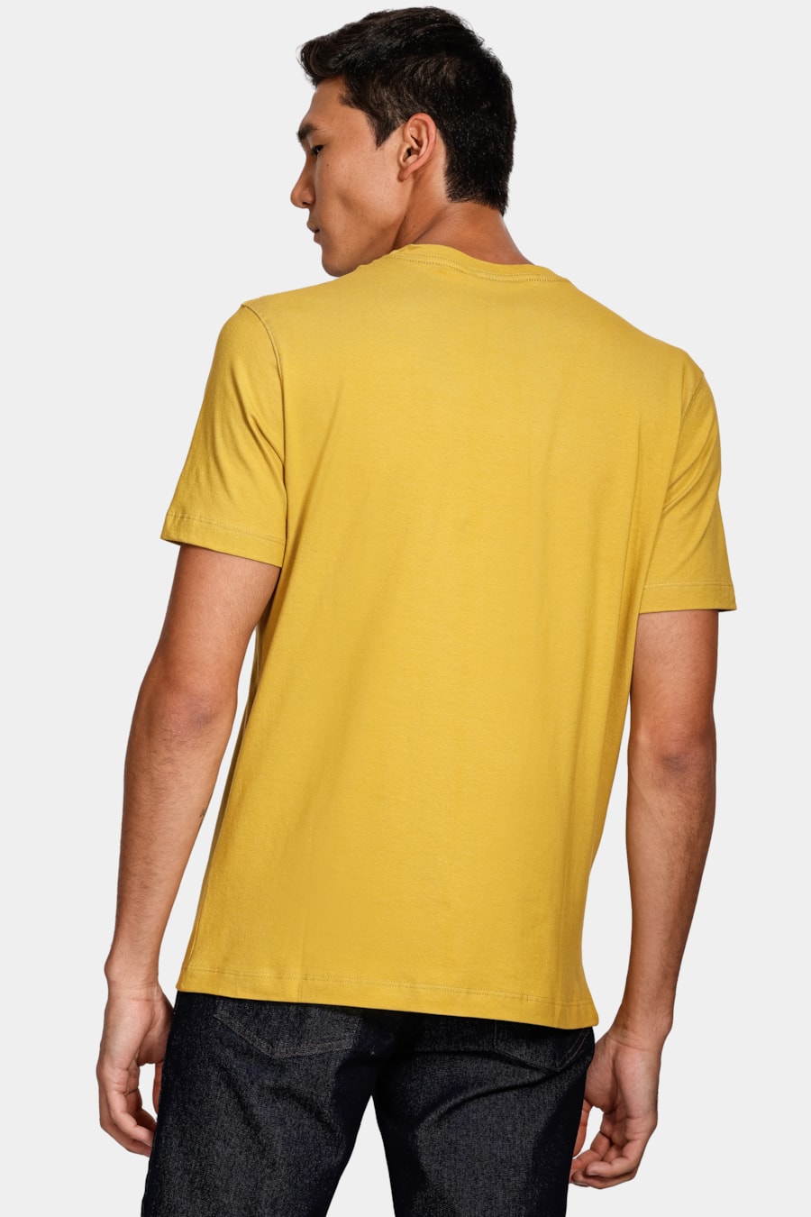 Camiseta Aramis Bold Espelhado Amarelo Mostarda — foto 4 de 4